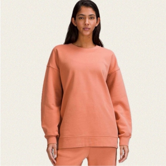 lululemon athletica Tops - LULULEMON|6|Coral Sweatshirt
